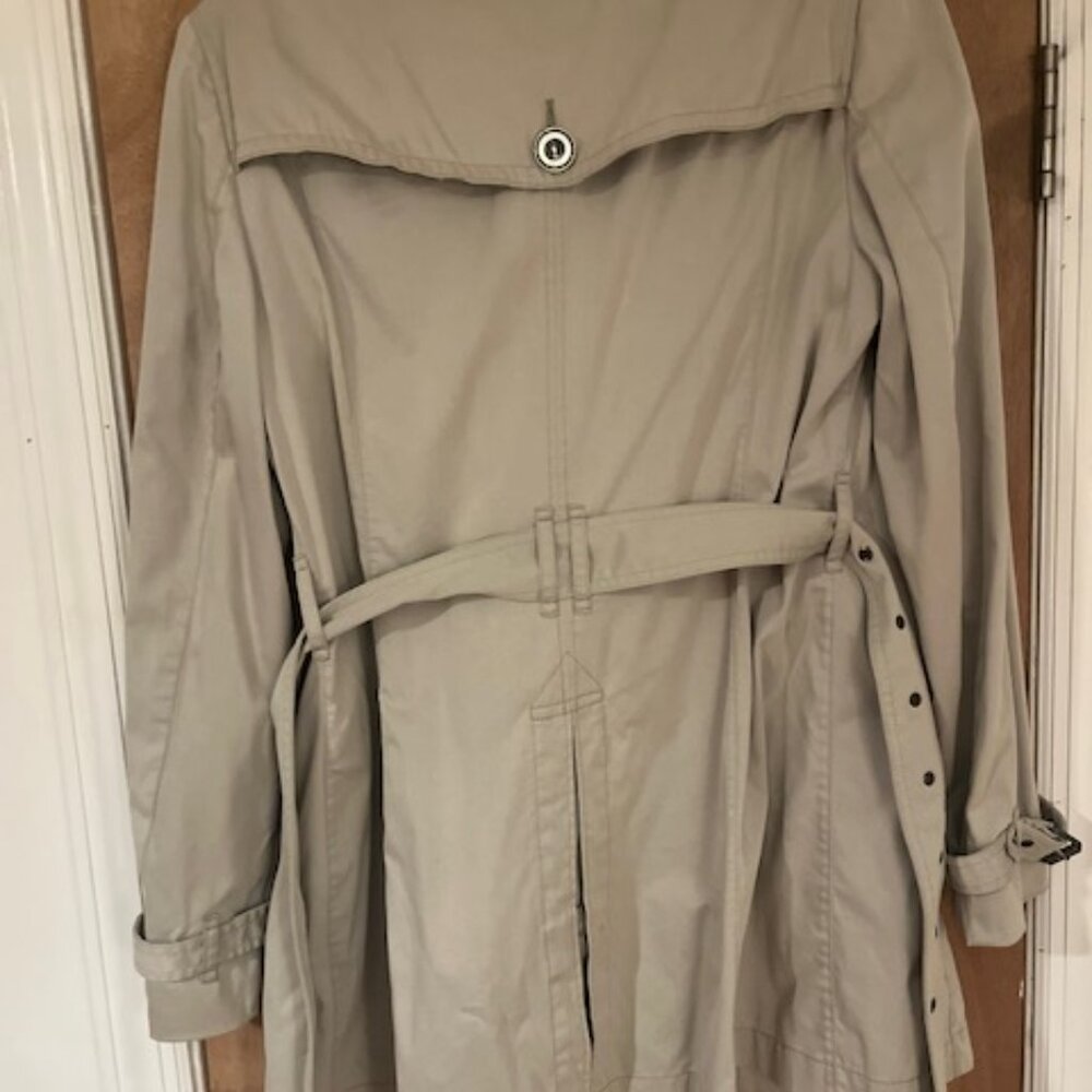 Burberry Brit Trench Coat Size 10 - Picture 2 of 11